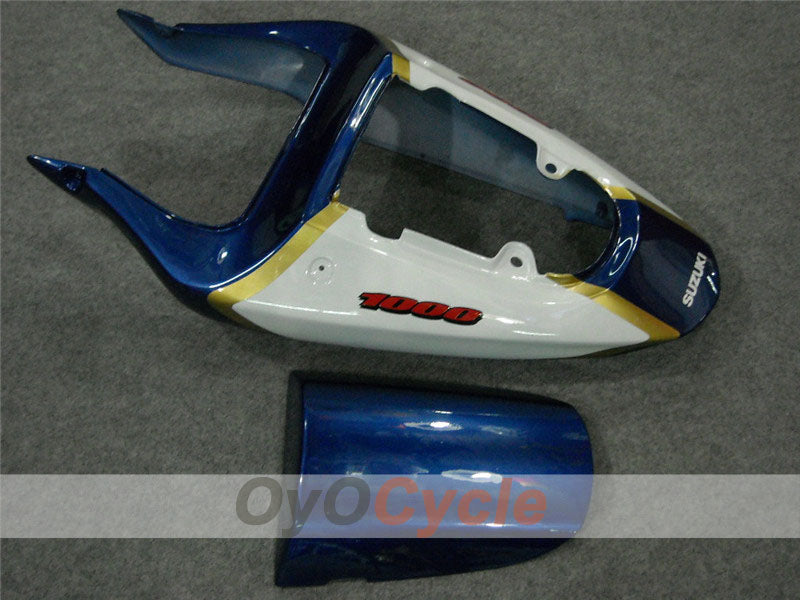 Injection Fairing kit for 00-02 GSX R1000 - Yellow, Blue - Corona #OYO87901709