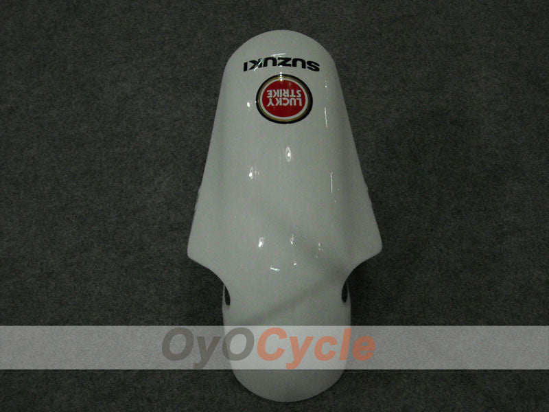 Injection Fairing kit for 00-03 GSX R750 - Red, White - Lucky Strike #OYO87901058