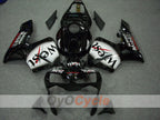 Injection Fairing kit for 03-04 CBR600RR - White, Black - West #OYO87902557