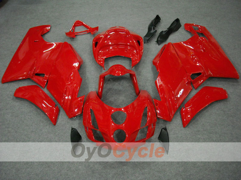 Injection Fairing kit for 03-04 Ducati 749 - Red, Black - Factory Style #OYO87902116 Secondary image