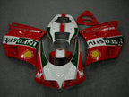 Injection Fairing kit for 99-02 Ducati 996 - Red, White - INFO STRADA #OYO87902219