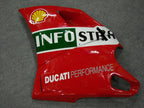 Injection Fairing kit for 99-02 Ducati 996 - Red, White - INFO STRADA #OYO87902219