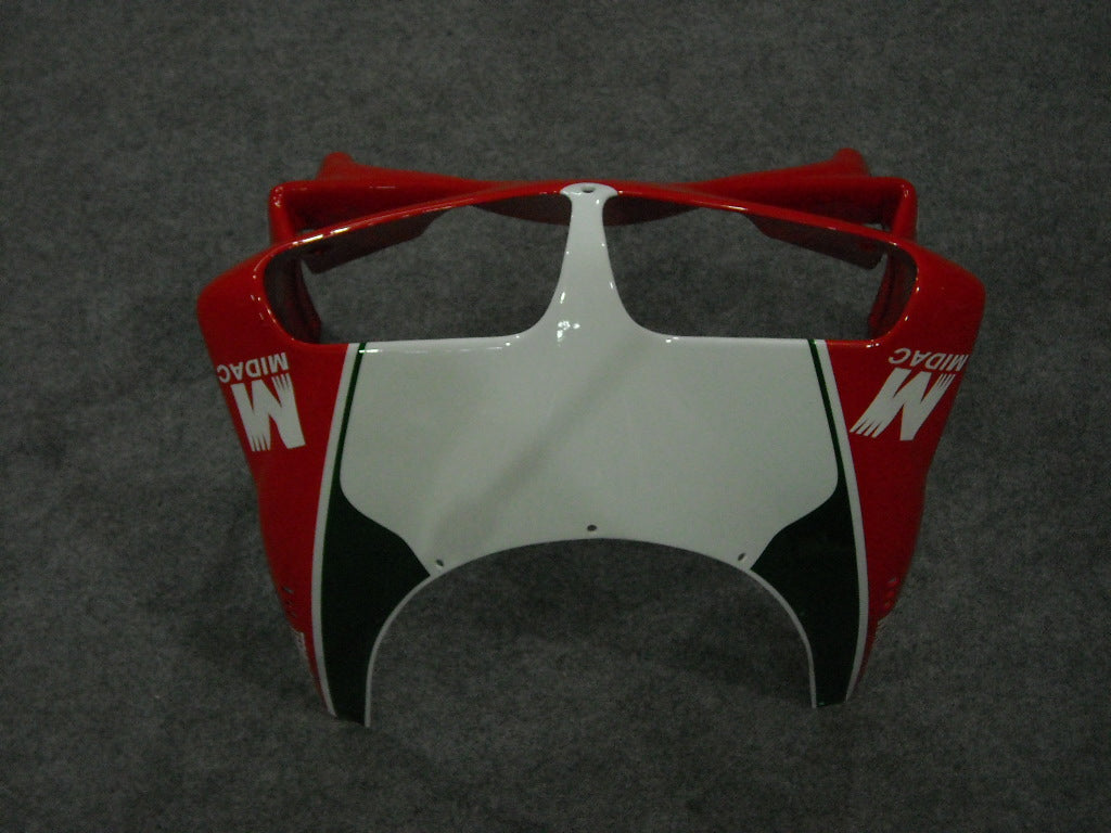 Injection Fairing kit for 99-02 Ducati 996 - Red, White - INFO STRADA #OYO87902219