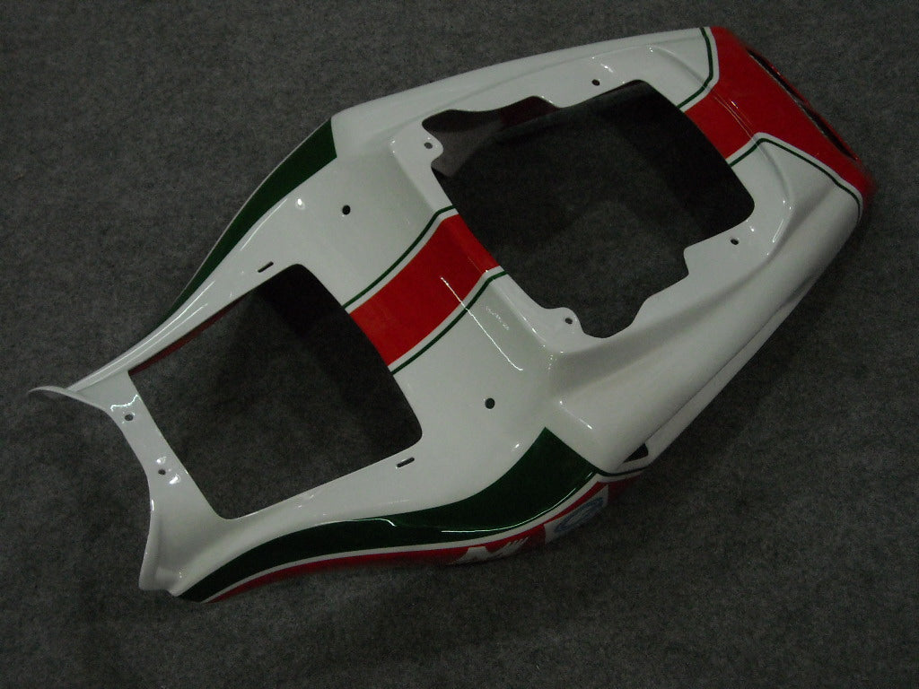 Injection Fairing kit for 99-02 Ducati 996 - Red, White - INFO STRADA #OYO87902219