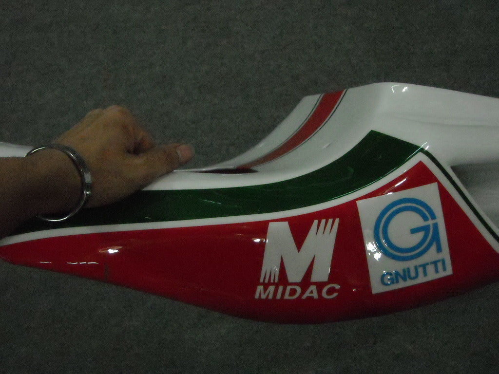 Injection Fairing kit for 99-02 Ducati 996 - Red, White - INFO STRADA #OYO87902219