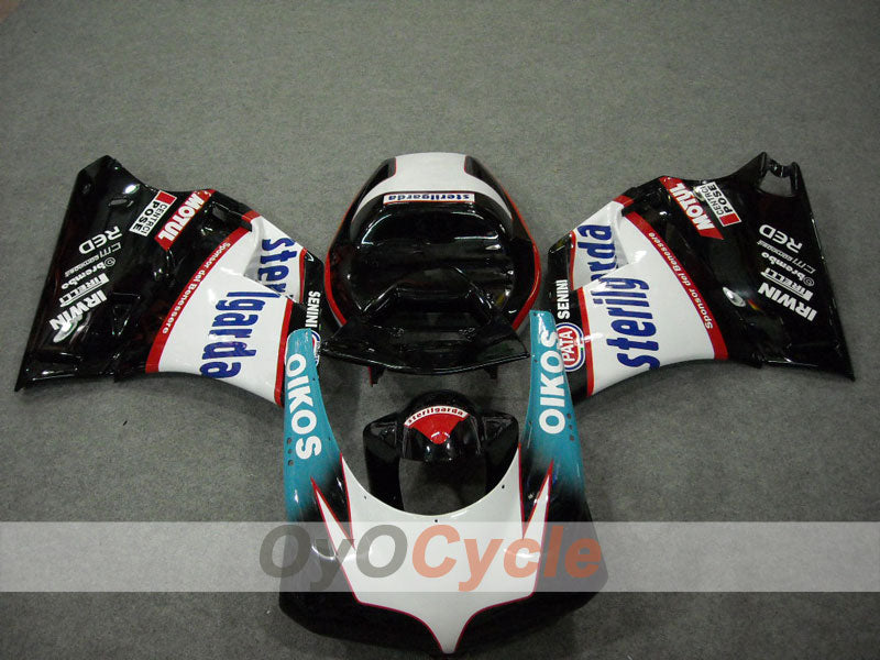 Injection Fairing kit for 99-02 Ducati 996 - White, Black - Sterilgarda #OYO87902233