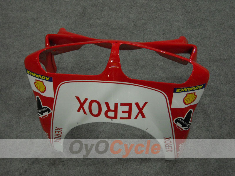 Injection Fairing kit for 99-02 Ducati 996 - Red, White - Xerox #OYO87902236