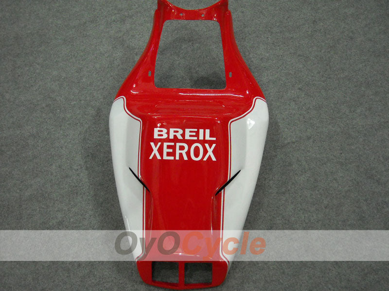 Injection Fairing kit for 99-02 Ducati 996 - Red, White - Xerox #OYO87902236
