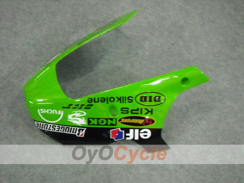 Fairing kit for 00-01 NINJA ZX-9R - Green, Black - Nakano #OYO87903033