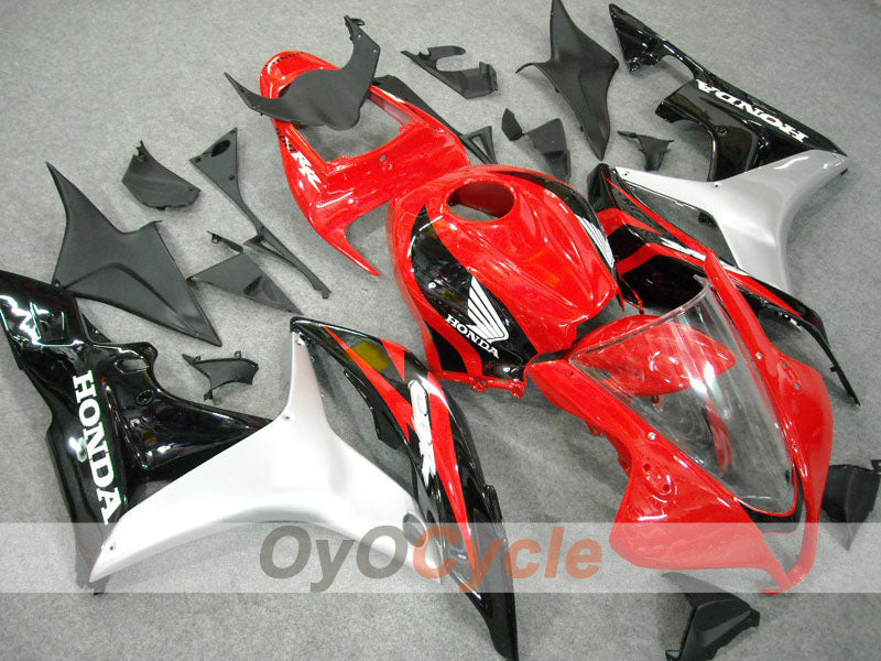 Injection Fairing kit for 07-08 CBR600RR - Red, Black - Factory Style #OYO87900387 Secondary image
