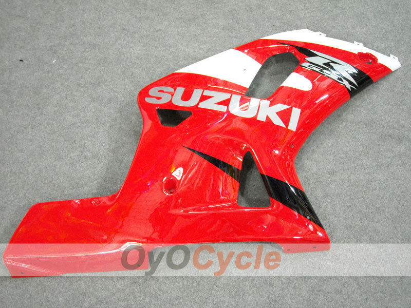 Injection Fairing kit for 00-03 GSX R750 - Red, Black - Factory Style #OYO87901074