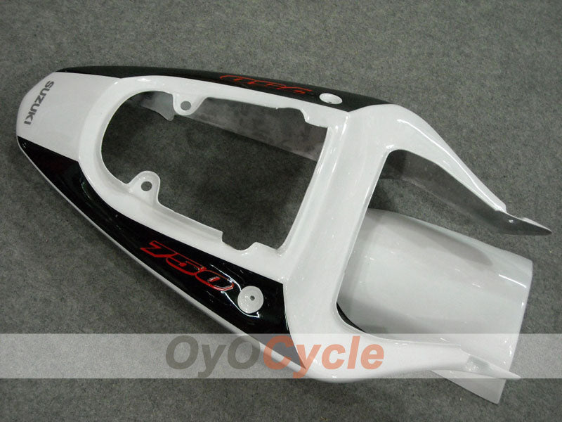 Injection Fairing kit for 00-03 GSX R750 - Red, Black - Factory Style #OYO87901074