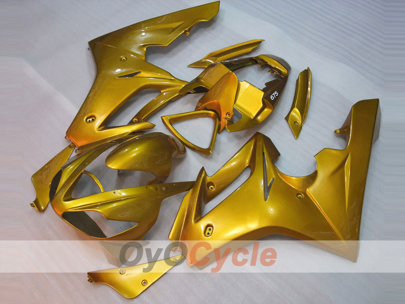 Injection Fairing kit for 06-08 Triumph Daytona 675 - Gold - Factory Style #OYO87903146