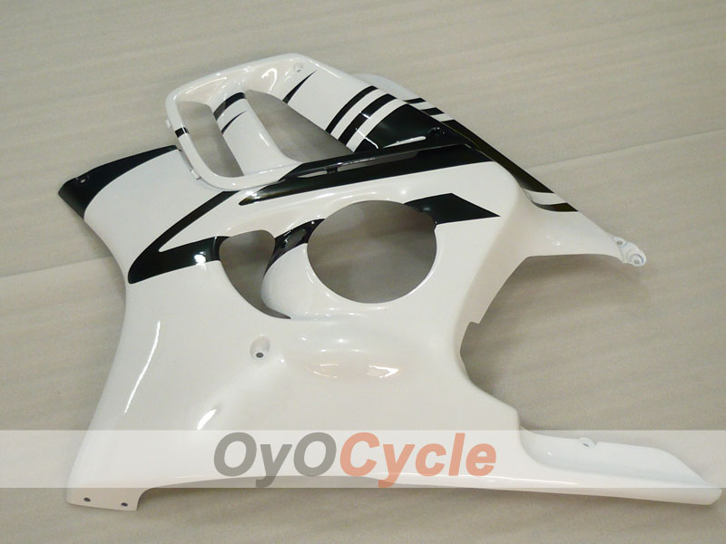 Injection Fairing kit for 97-98 CBR600F3 - White, Black - Factory Style #OYO87900058