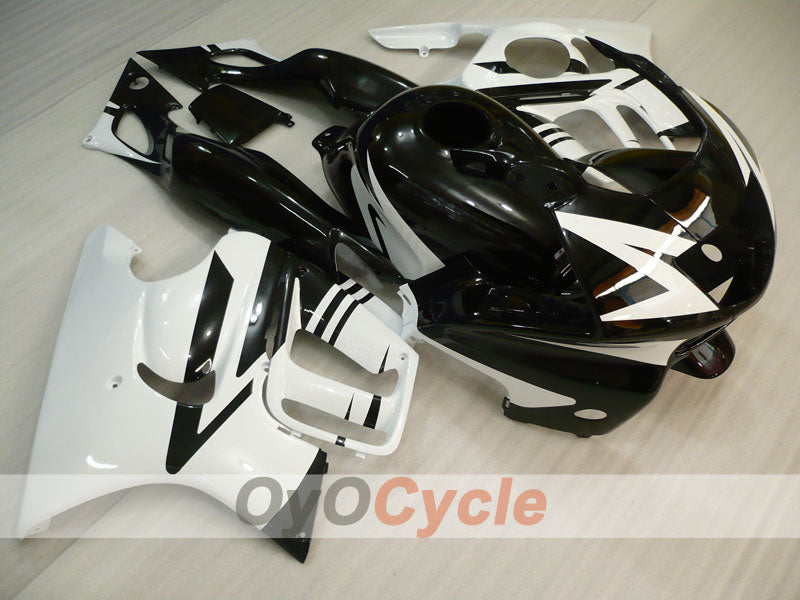 Injection Fairing kit for 97-98 CBR600F3 - White, Black - Factory Style #OYO87900058