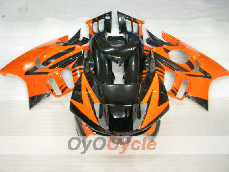 Injection Fairing kit for 97-98 CBR600F3 - Orange, Black - Factory Style #OYO87900072 Main image