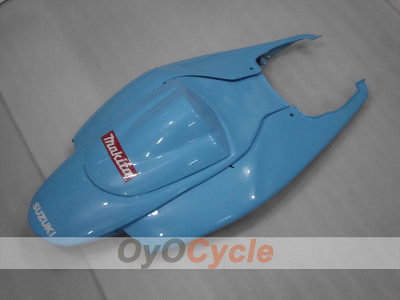 Injection Fairing kit for 06-07 GSX R750 - Blue, Black - DUNLOP #OYO87901280