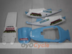 Injection Fairing kit for 06-07 GSX R750 - Blue, Black - DUNLOP #OYO87901280
