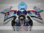 Injection Fairing kit for 06-07 GSX R750 - Blue, Black - DUNLOP #OYO87901280