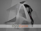 Injection Fairing kit for 03-04 NINJA ZX-6R - White, Black - Monster #OYO87901810