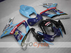 Injection Fairing kit for 06-07 GSX R750 - Blue, Black - DUNLOP #OYO87901280