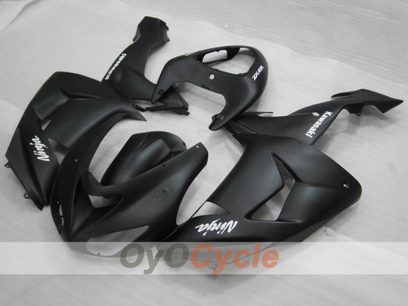 Injection Fairing kit for 06-07 NINJA ZX-10R - Black, Matte - Factory Style #OYO87901574 Secondary image