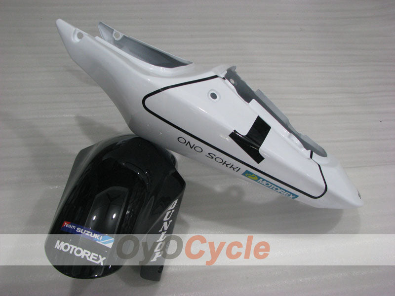Injection Fairing kit for 00-02 GSX R1000 - Blue, White - DUNLOP #OYO87905182