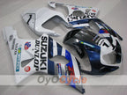 Injection Fairing kit for 00-02 GSX R1000 - Blue, White - DUNLOP #OYO87905182