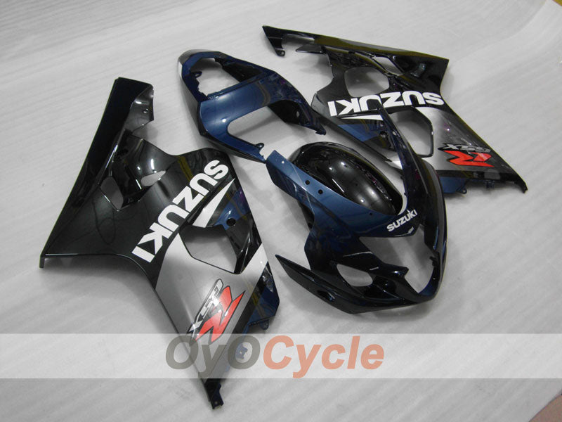 Injection Fairing kit for 04-05 GSXR600 - Black, Grey - Factory Style #OYO87901210