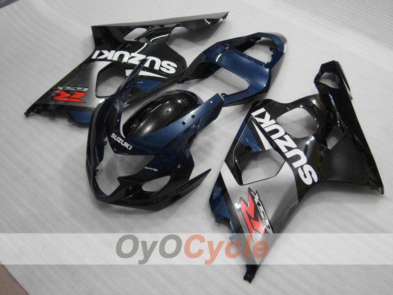 Injection Fairing kit for 04-05 GSX R750 - Black, Grey - Factory Style #OYO87901172 Secondary image