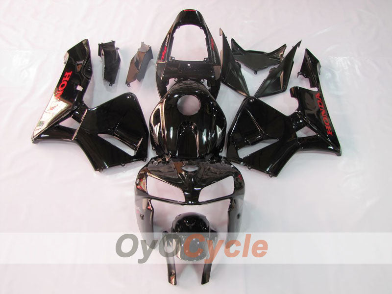 Injection Fairing kit for 05-06 CBR600RR - Black - Factory Style #OYO87900236 Main image
