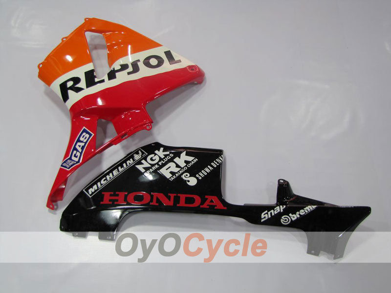 Injection Fairing kit for 03-04 CBR600RR - Orange, Black - Repsol #OYO87902573 Secondary image