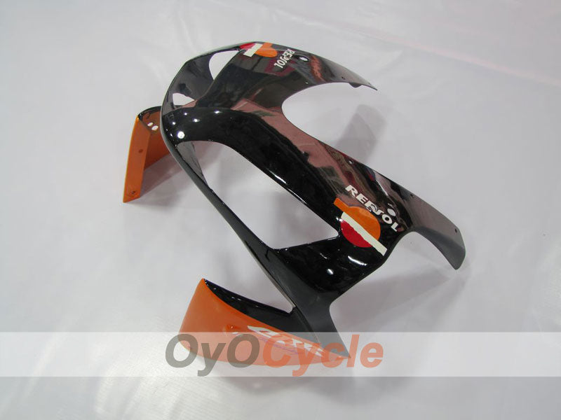 Injection Fairing kit for 03-04 CBR600RR - Orange, Black - Repsol #OYO87902573
