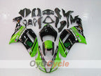 Injection Fairing kit for 07-08 NINJA ZX-6R - Green, Black - Monster #OYO87901950