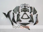 Injection Fairing kit for 07-08 NINJA ZX-6R - Red, Silver - Flame #OYO87901933