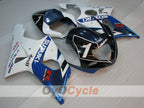 Injection Fairing kit for 00-02 GSX R1000 - Blue, White - DUNLOP #OYO87905192