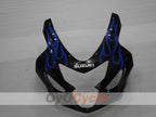 Injection Fairing kit for 04-05 GSX R750 - Blue, Black - Flame #OYO87901250