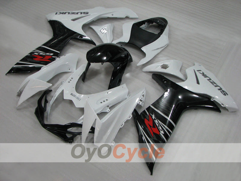 Injection Fairing kit for 11-26 GSX R750 - White, Black - Factory Style #OYO87903197