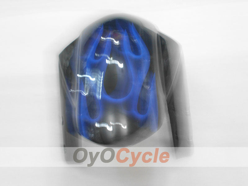 Injection Fairing kit for 04-05 GSX R750 - Blue, Black - Flame #OYO87901250