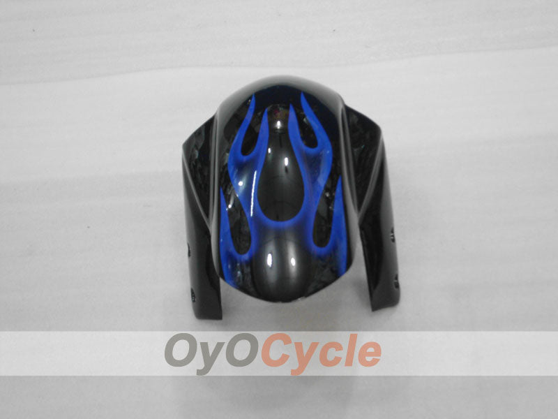 Injection Fairing kit for 04-05 GSXR600 - Blue, Black - Flame #OYO87901178