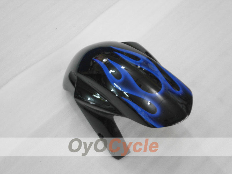 Injection Fairing kit for 04-05 GSXR600 - Blue, Black - Flame #OYO87901178