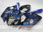Injection Fairing kit for 04-05 GSX R750 - Blue, Black - Flame #OYO87901250