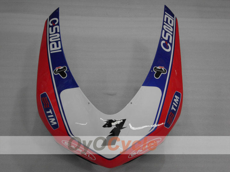 Injection Fairing kit for 09-11 Ducati 1198 - Blue, White - Factory Style #OYO87902340