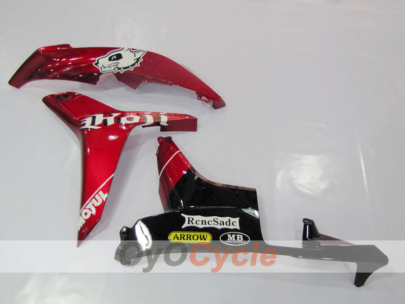 Injection Fairing kit for 07-08 CBR600RR - Red, Black - Factory Style #OYO87900390