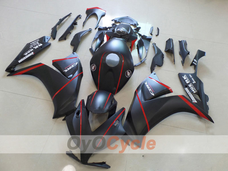 Injection Fairing kit for 12-16 CBR1000RR - Black, Matte - Factory Style #OYO87903323