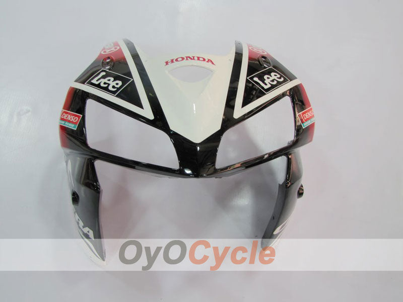 Injection Fairing kit for 05-06 CBR600RR - White, Black - Lee, MICHELIN #OYO87900264
