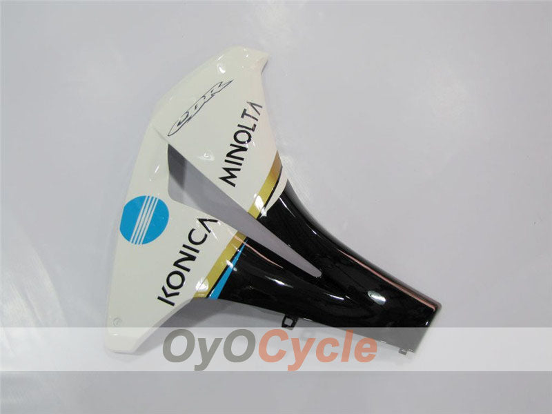 Injection Fairing kit for 08-11 CBR1000RR - White, Black - Konica Minolta #OYO87900692