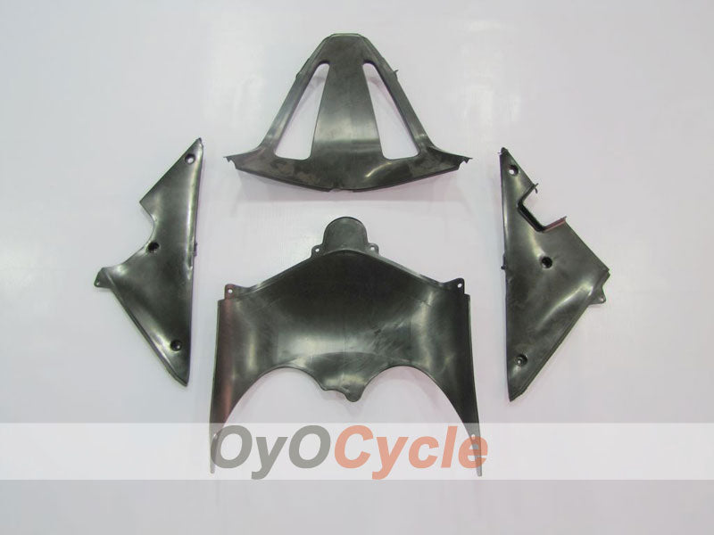 Injection Fairing kit for 01-03 GSX R600 - Blue, Black - Flame #OYO87901043