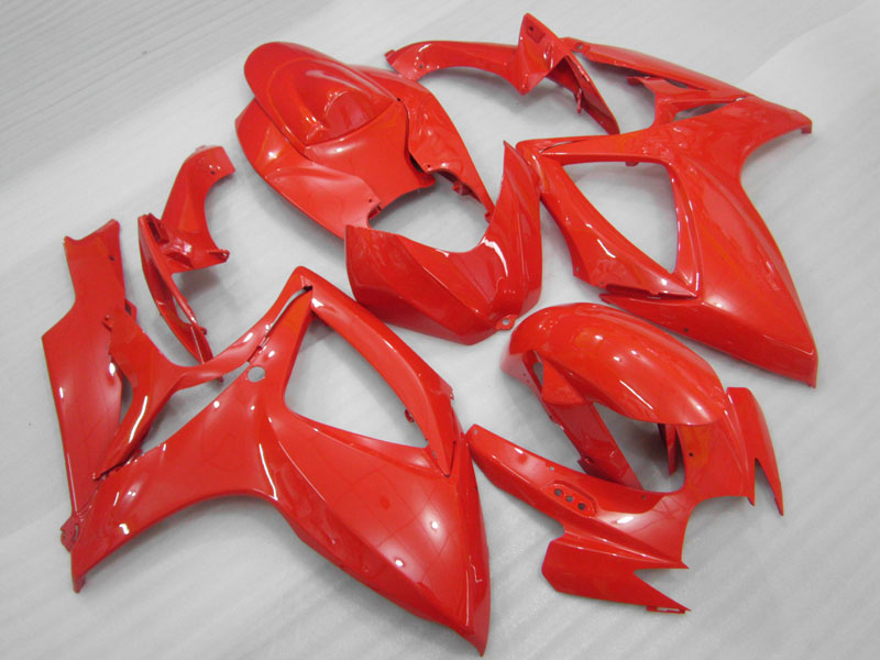 Injection Fairing kit for 06-07 GSX R750 - Red - Factory Style #OYO87901281 Main image