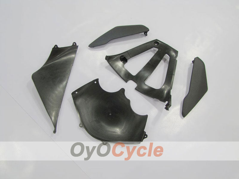 Injection Fairing kit for 04-05 GSXR600 - White, Black - Corona, MOTUL #OYO87901155